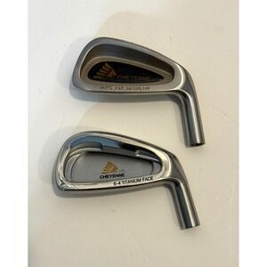 Rare VTG Lot of 2 New Cheyenne 4 and 5 Iron Golf Clubs - Head Only